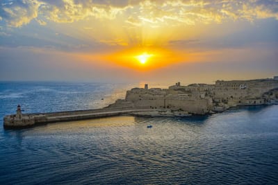 tramonto malta