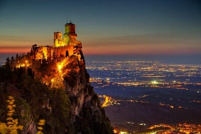panorama san marino